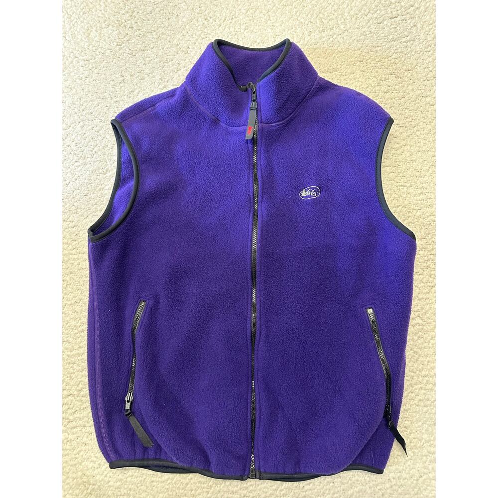 Vintage 90s REI Fleece Vest Large Made in USA